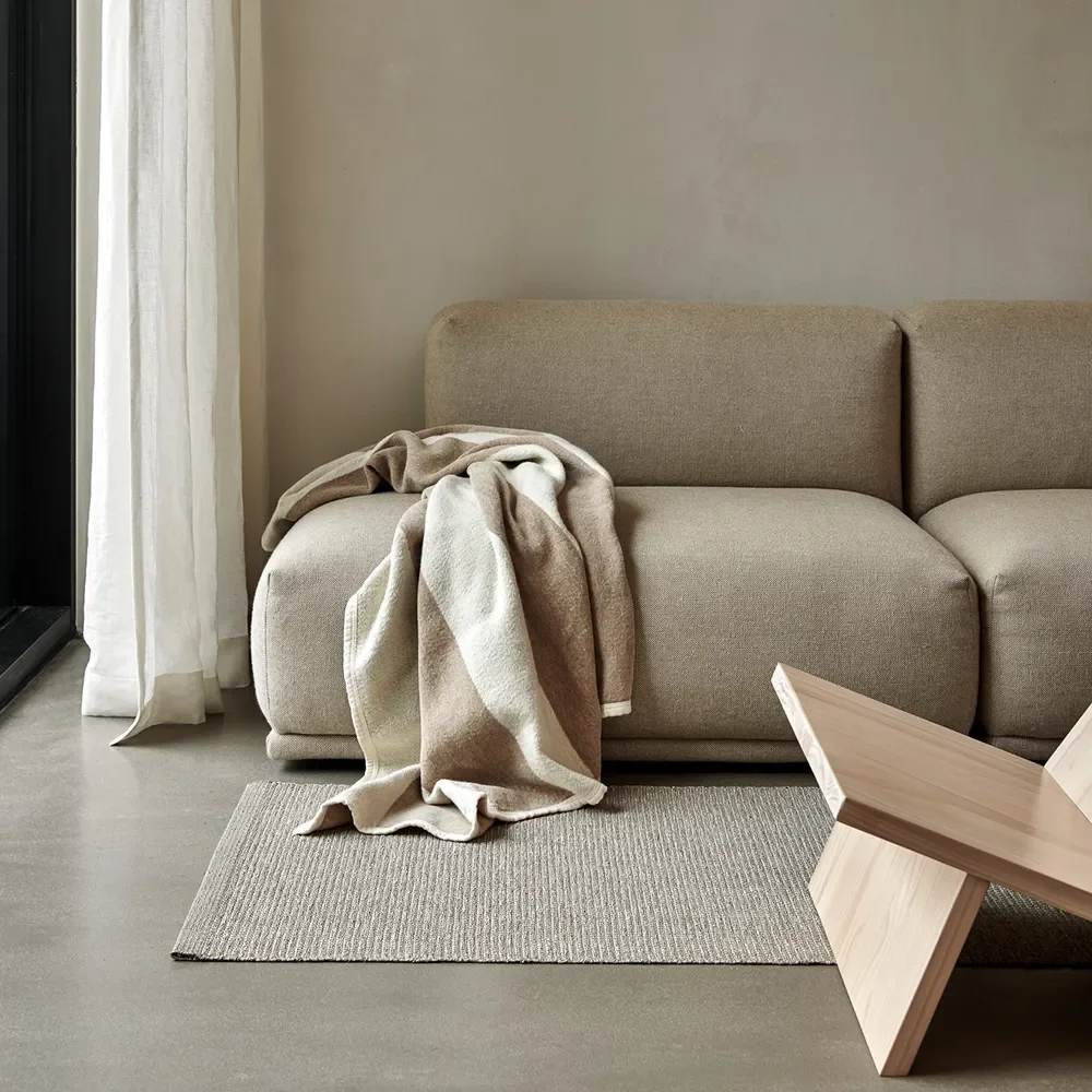 Sam matta 70 x 300 cm Dark Linen/Linen