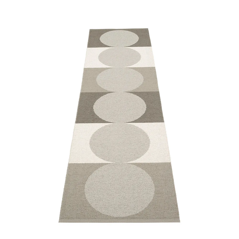 pappelina, otto clay / background linen matta 70 x 280 cm