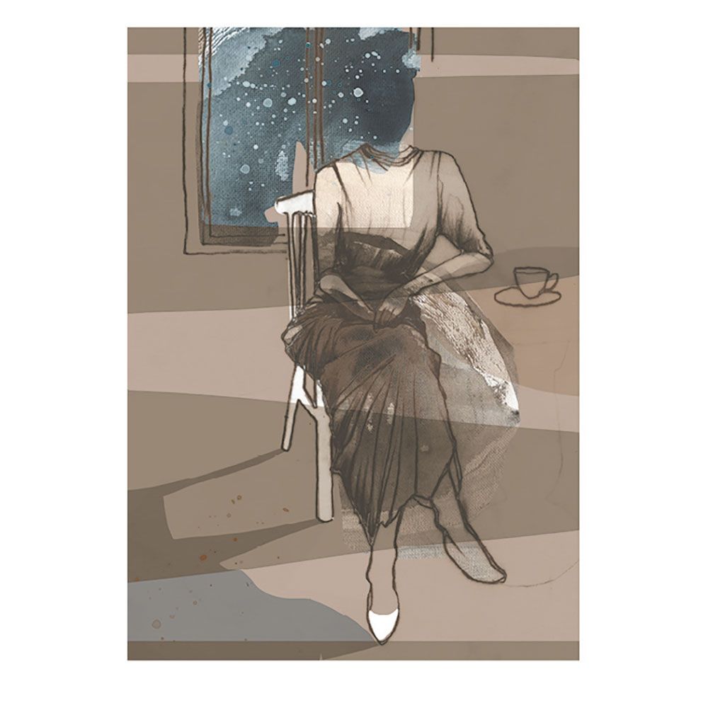 Anna Bülow, Anna Bülow poster  Day dreamer 30x40 cm