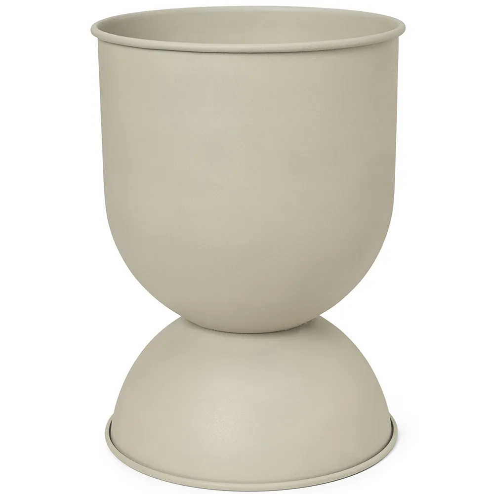 Produktfoto för Ferm Living - Hourglass Pots - Blomkruka - Cashmere - Large - Ø50 x H73 cm