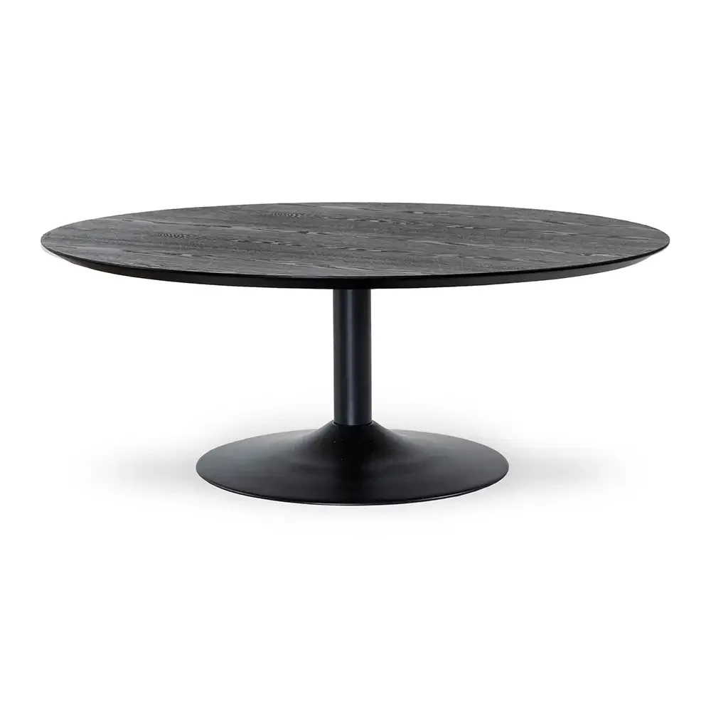 torkelson, miles soffbord trumpetfot 110 cm svartbetsad ask