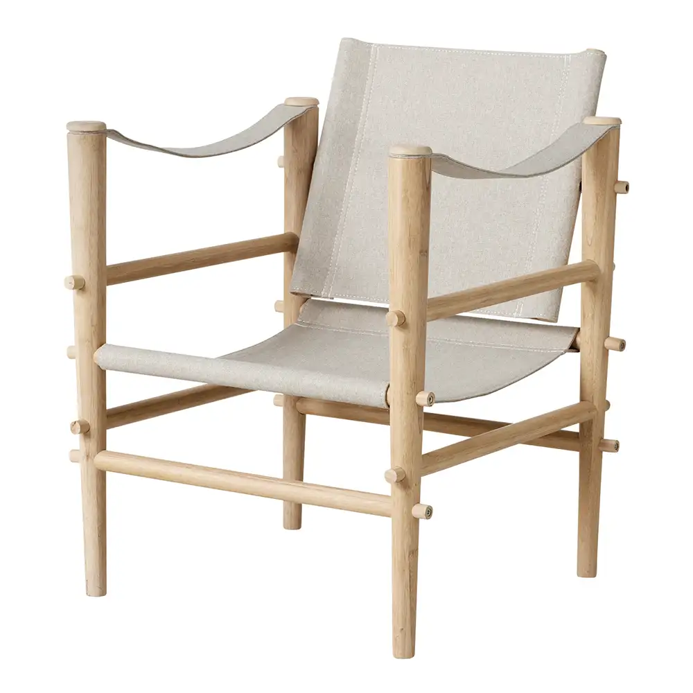 Cinas, Noble Safari Fåtölj Natur/Bambu