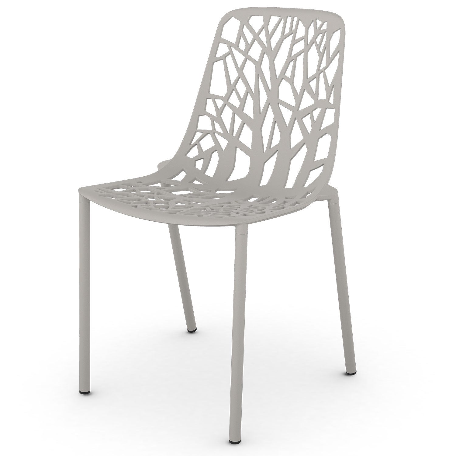 Fast, Forest matstol Iron Grey