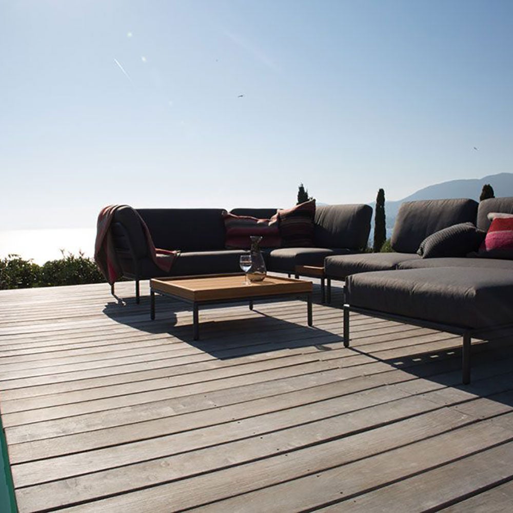 Level fotpall mörkgrå