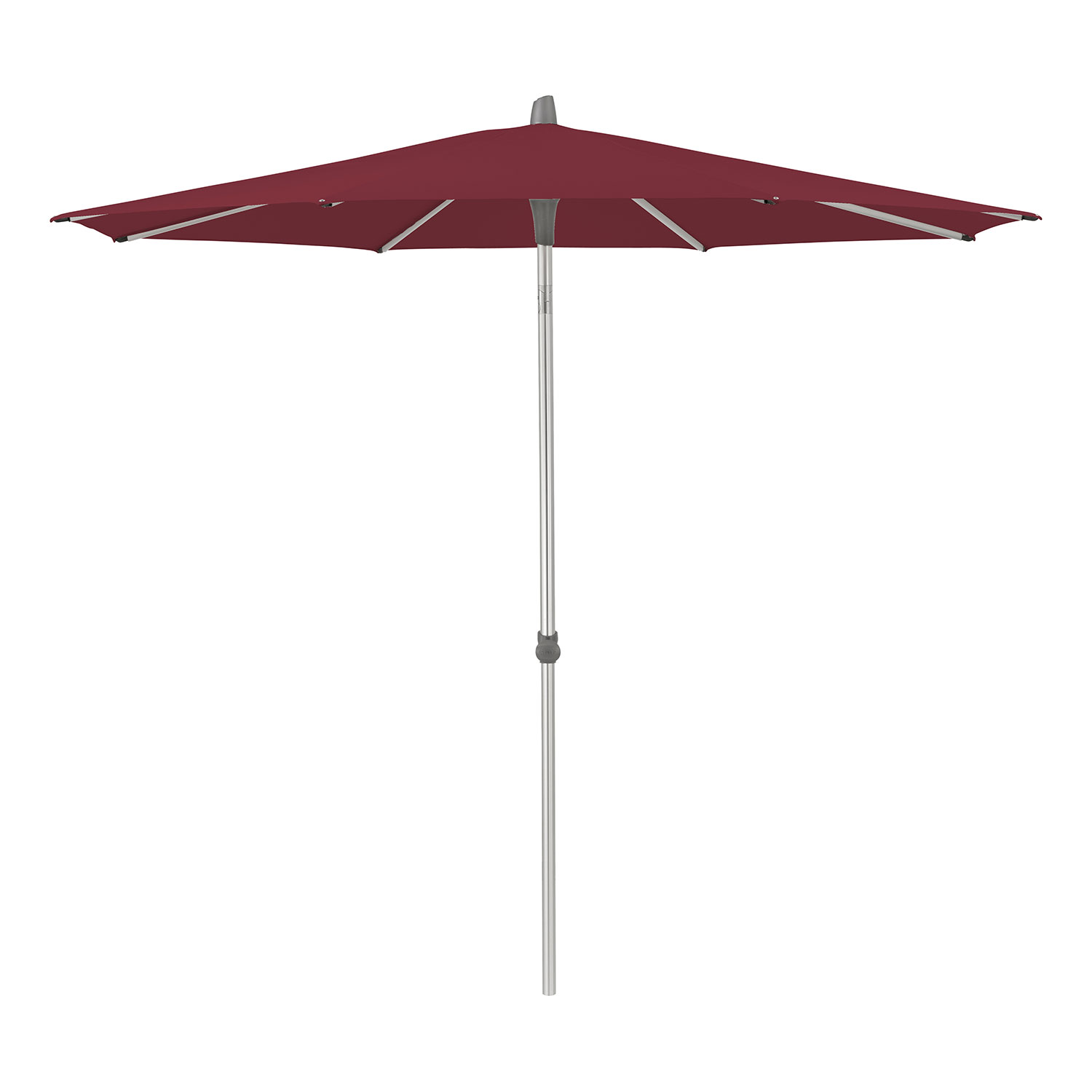 Glatz Alu-smart parasoll 250 cm kat.5 645 burgundy