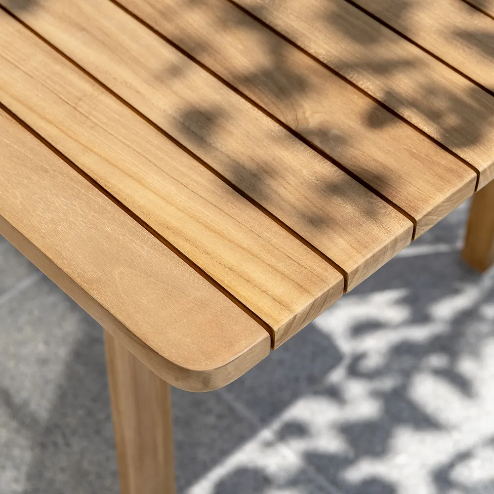 Tobias teakbord 205x91 cm