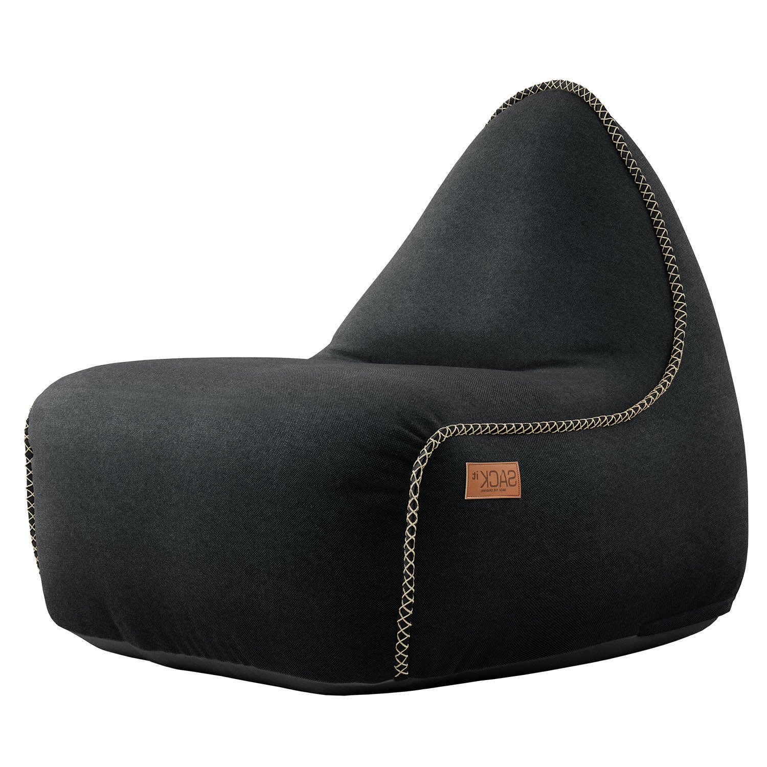Sackit, Canvas loungefåtölj svart