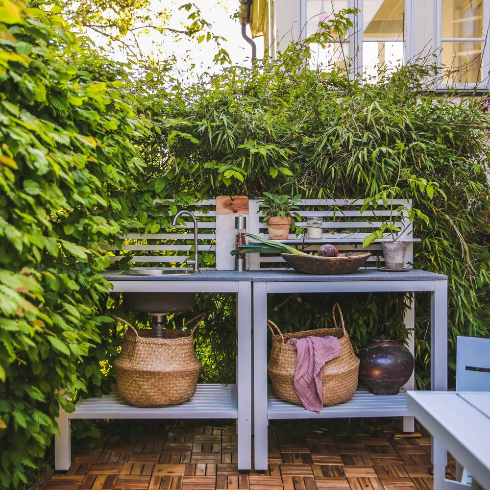 Bellac utekök avlastningsbord vit 