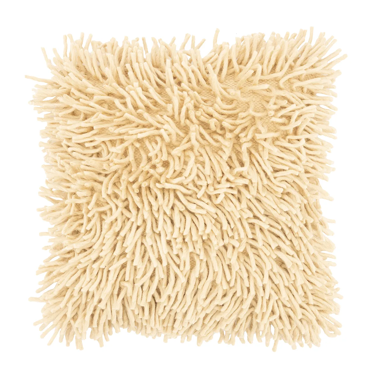 Prydnadskudde i bomull Moppy Beige 50x50 cm