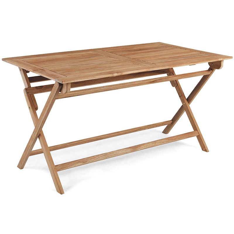 Turin matbord 80x140 cm natur teak 