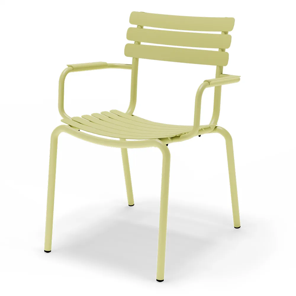 houe, alua dining chair mono lemon zest