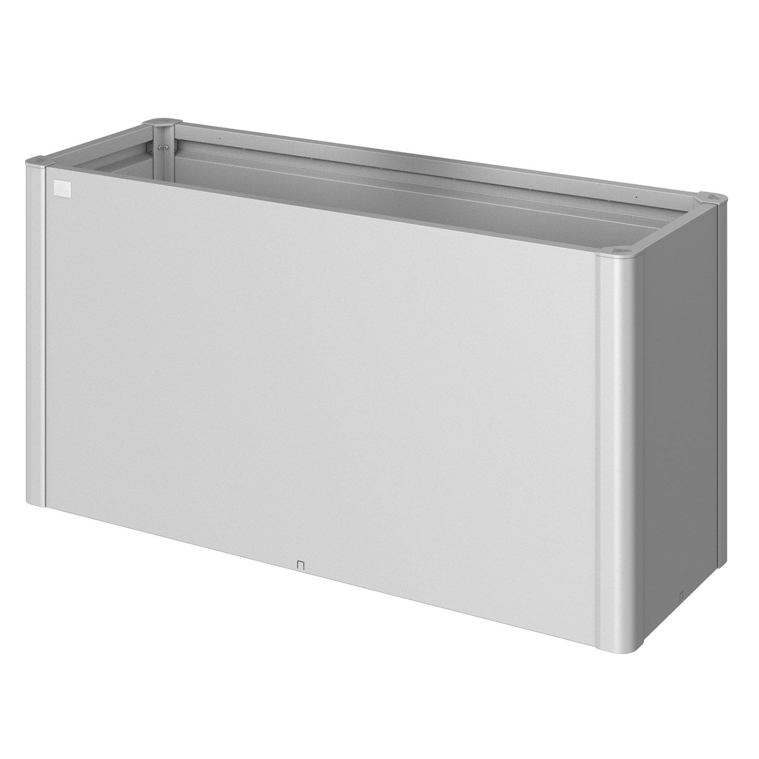 Belvedere planteringsbädd maxi storlek 150 metallic silver