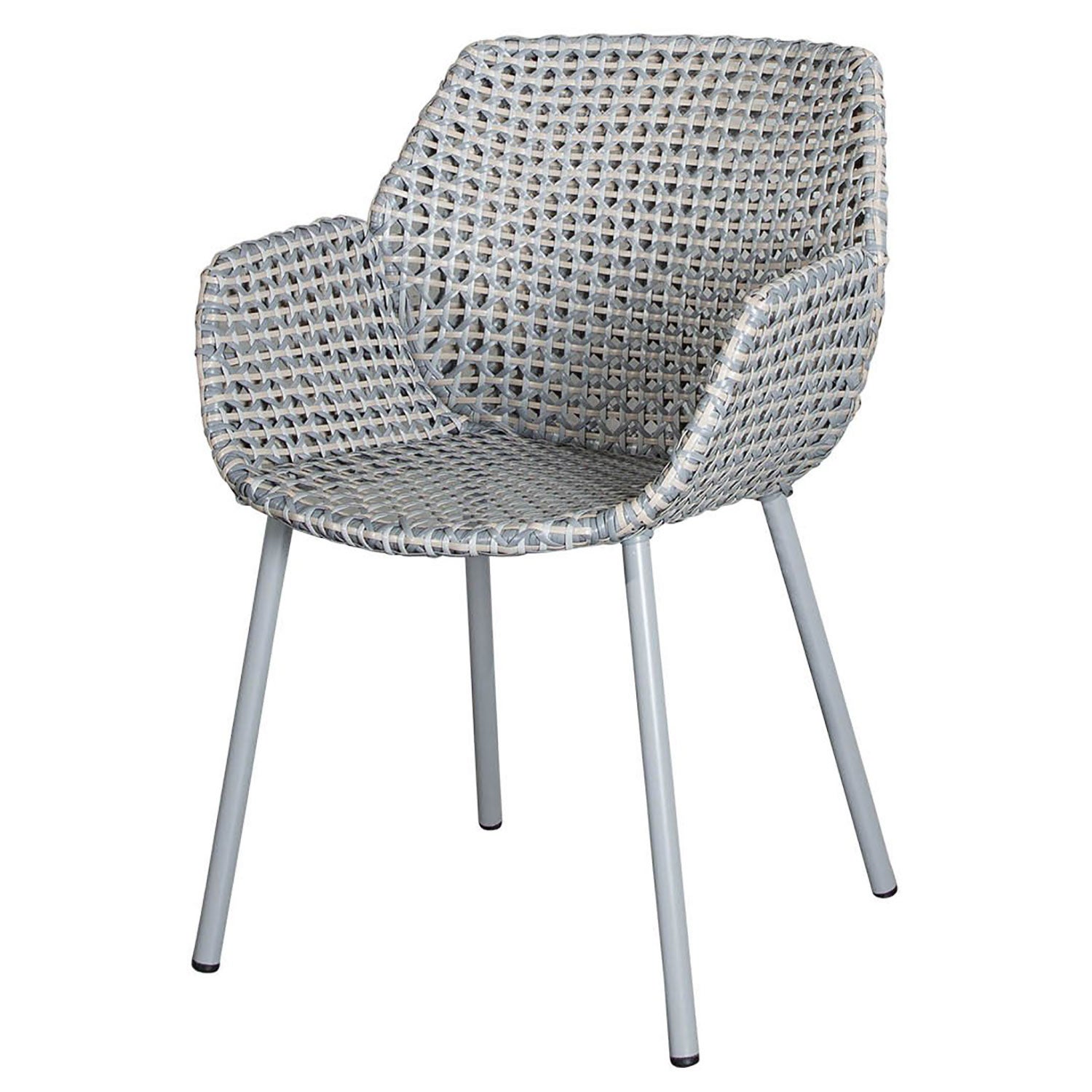 cane-line, vibe matstol grå/bordeaux