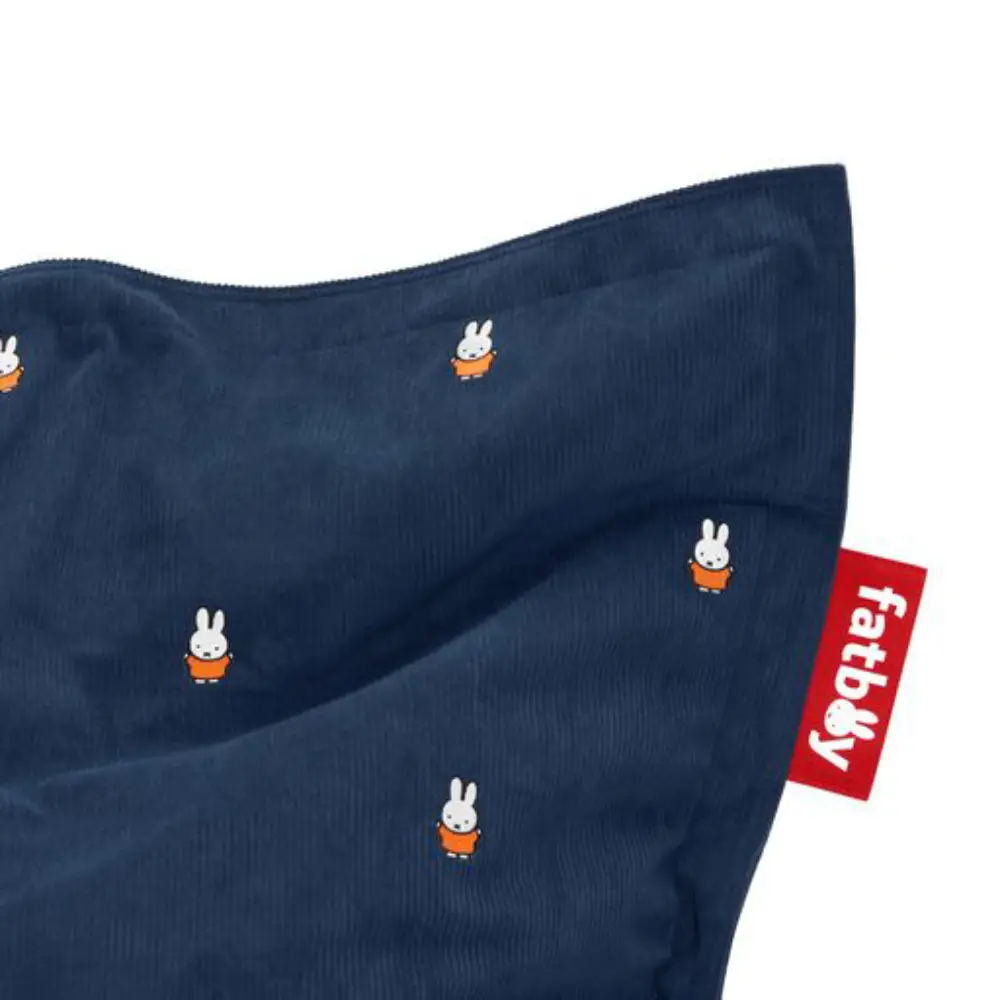 original slim cord sittsäck x Miffy deep blue
