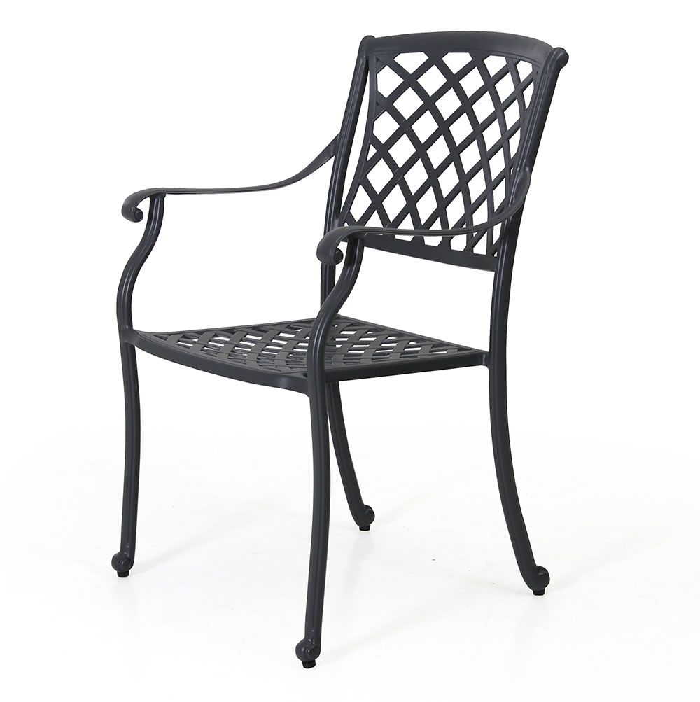 Arras karmstol aluminium 