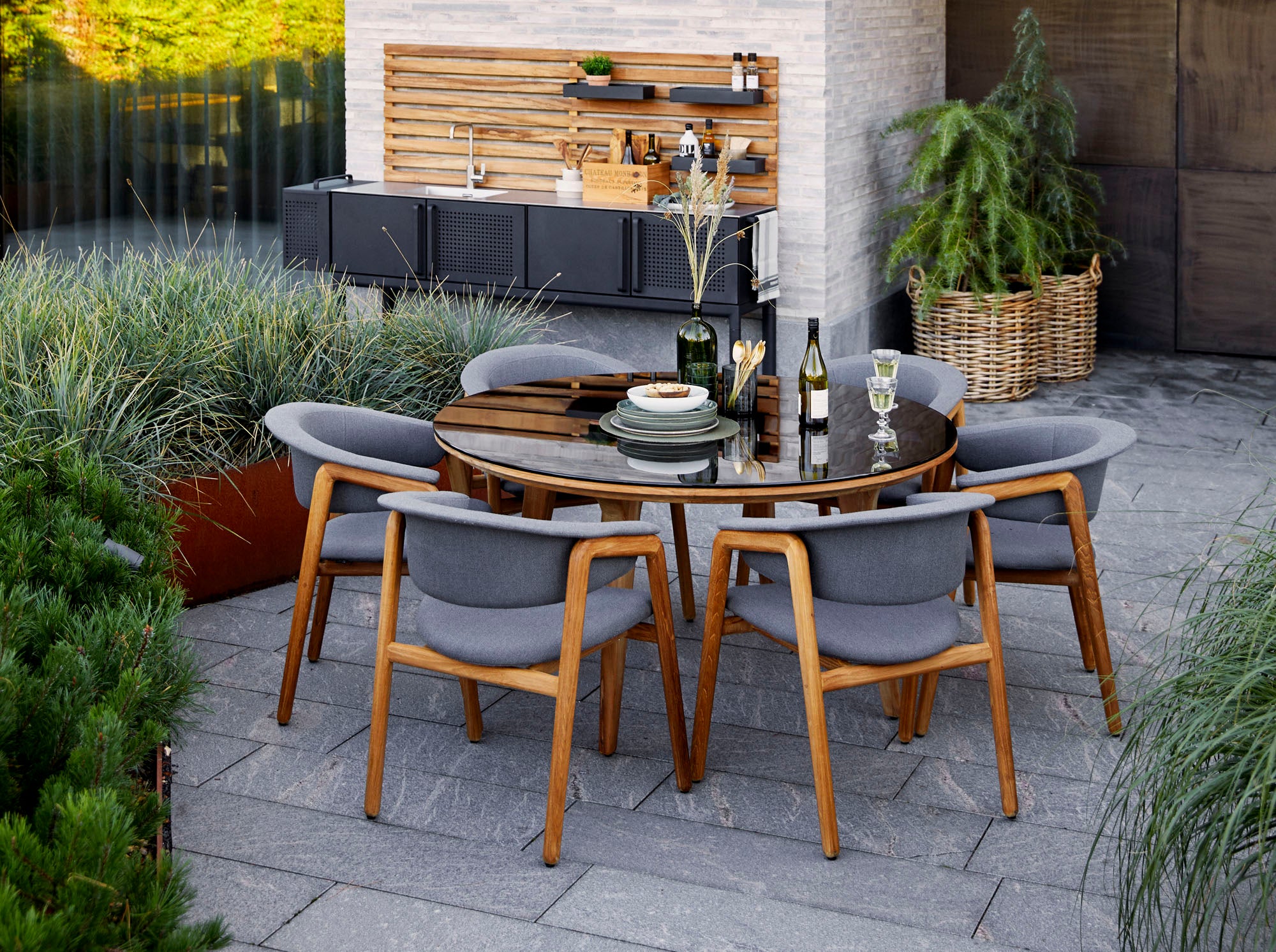 Aspect Matbord 144 cm Teak 