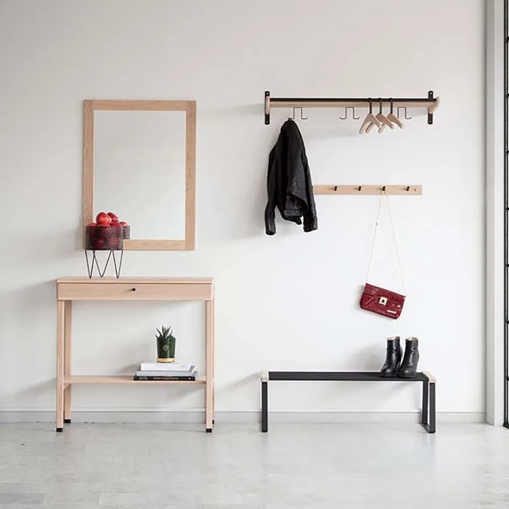 Cora Hatthylla 90 cm Vitoljad Ek