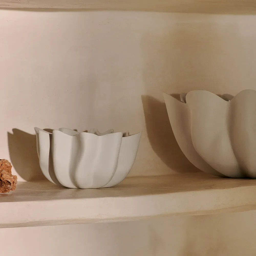 Nium Skål Ø36 cm - Off-white