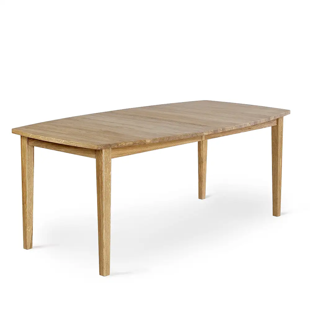 Allegro Matbord 100x186-286 cm fanerad oljad ek 