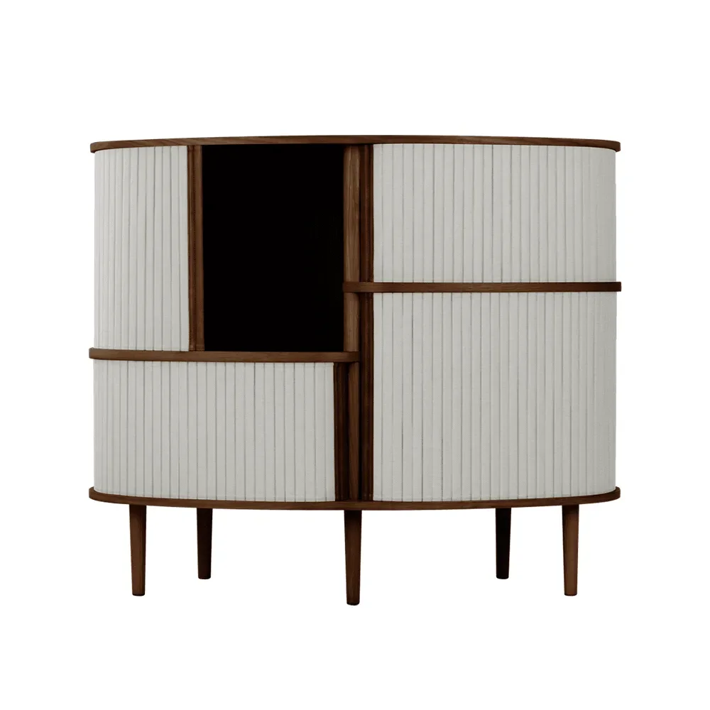 Audacious Highboard Skåp Mörk Ek/Sterling