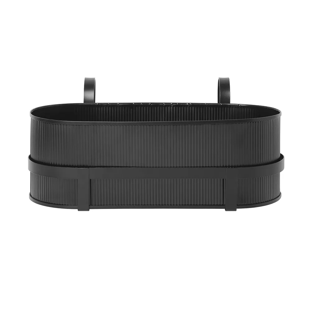 Bau Balcony Box - Black