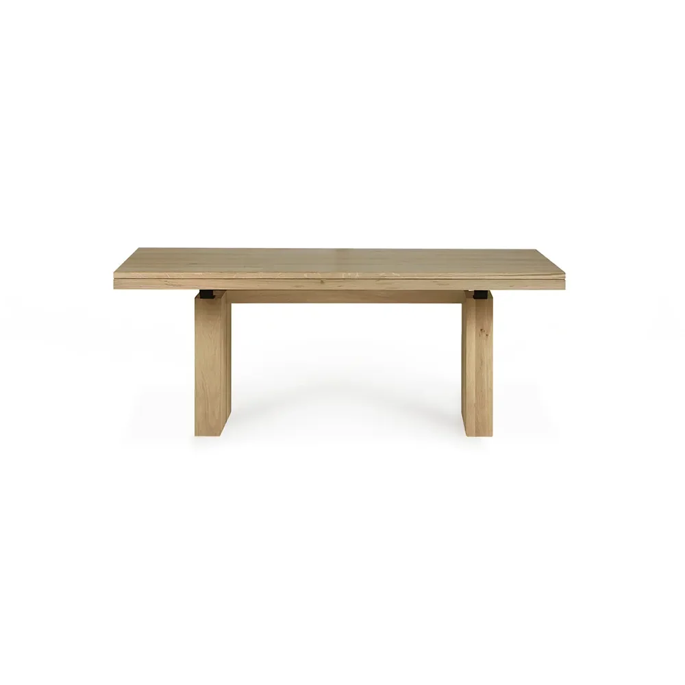 Ethnicraft, Double Matbord 100x200-300 cm Ek