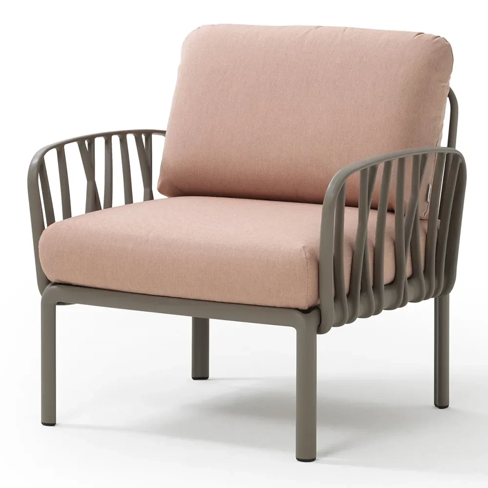 Nardi, Komodo fåtölj Tortora - Rosa Quarzo
