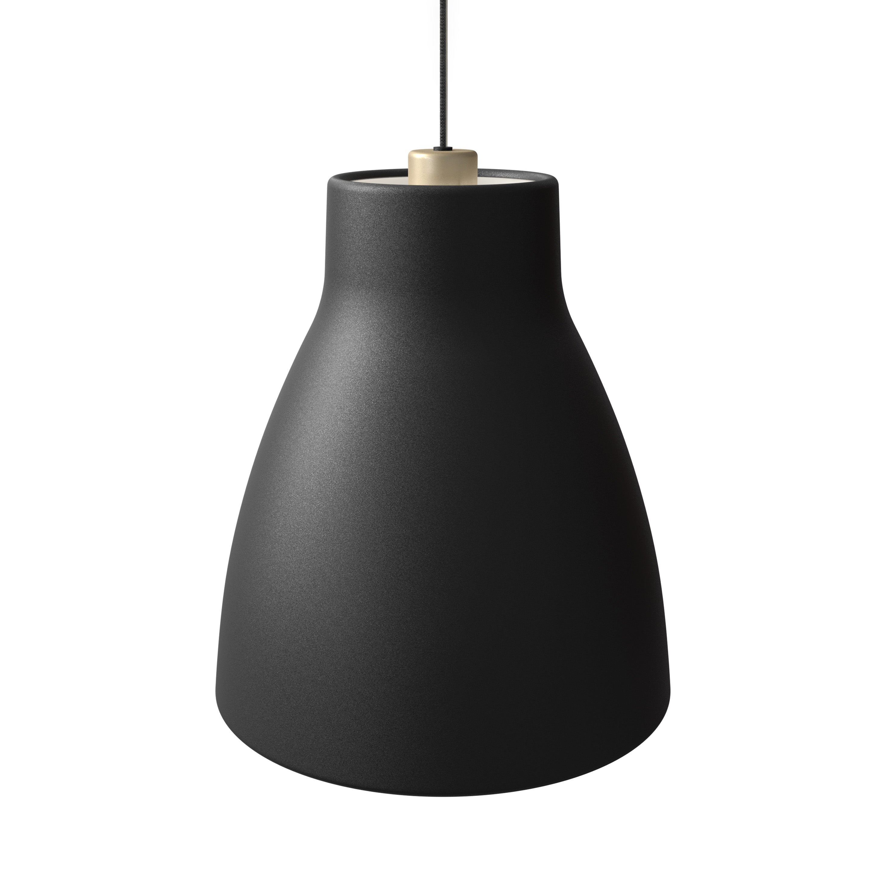 Belid, Gong Pendel D320 Svartstruktur/Guld