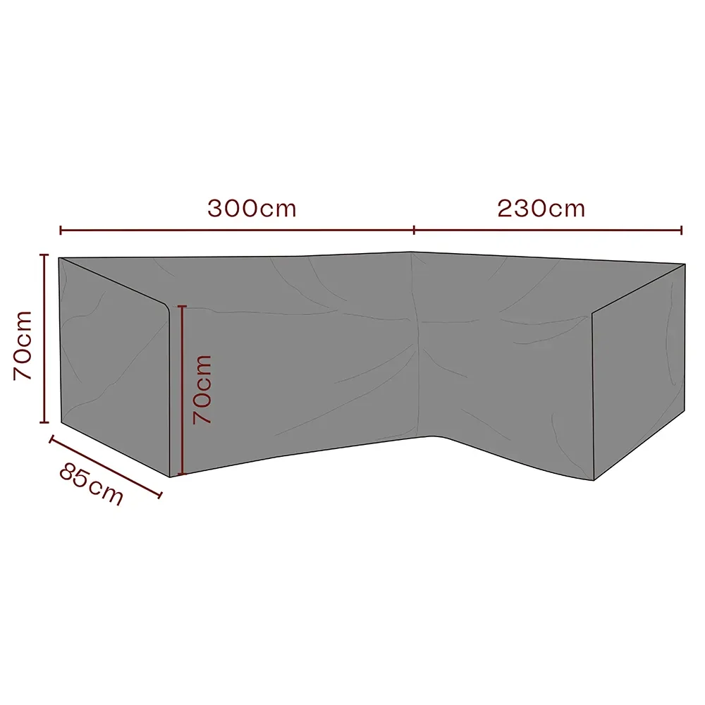 Möbelskydd hörnsoffa 230/300x70x85 cm Premium