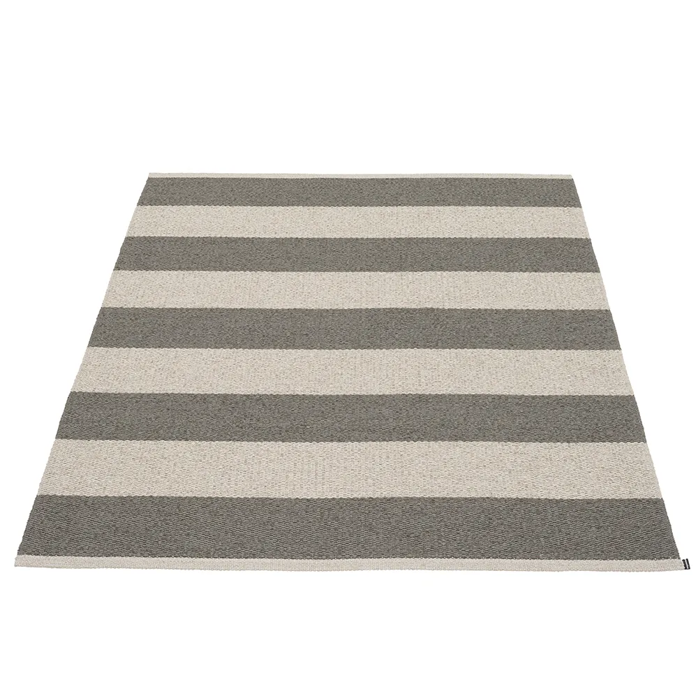 Bob matta Charcoal/Linen 140 x 180 cm