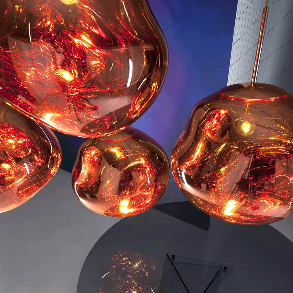 Melt Pendel Mini Copper LED