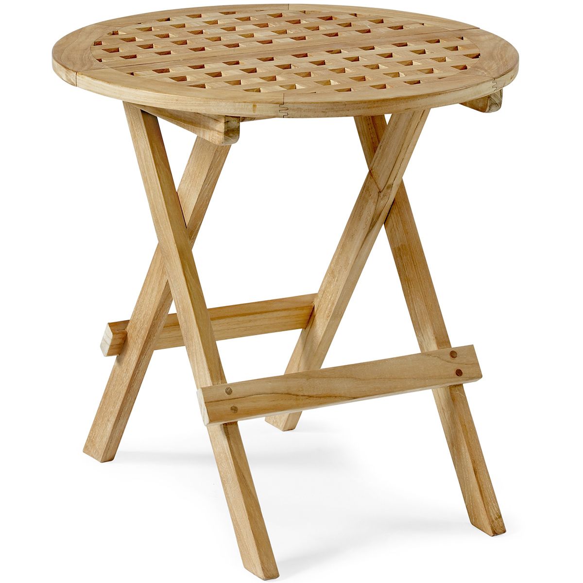 Kreta sidobord 50 cm teak  