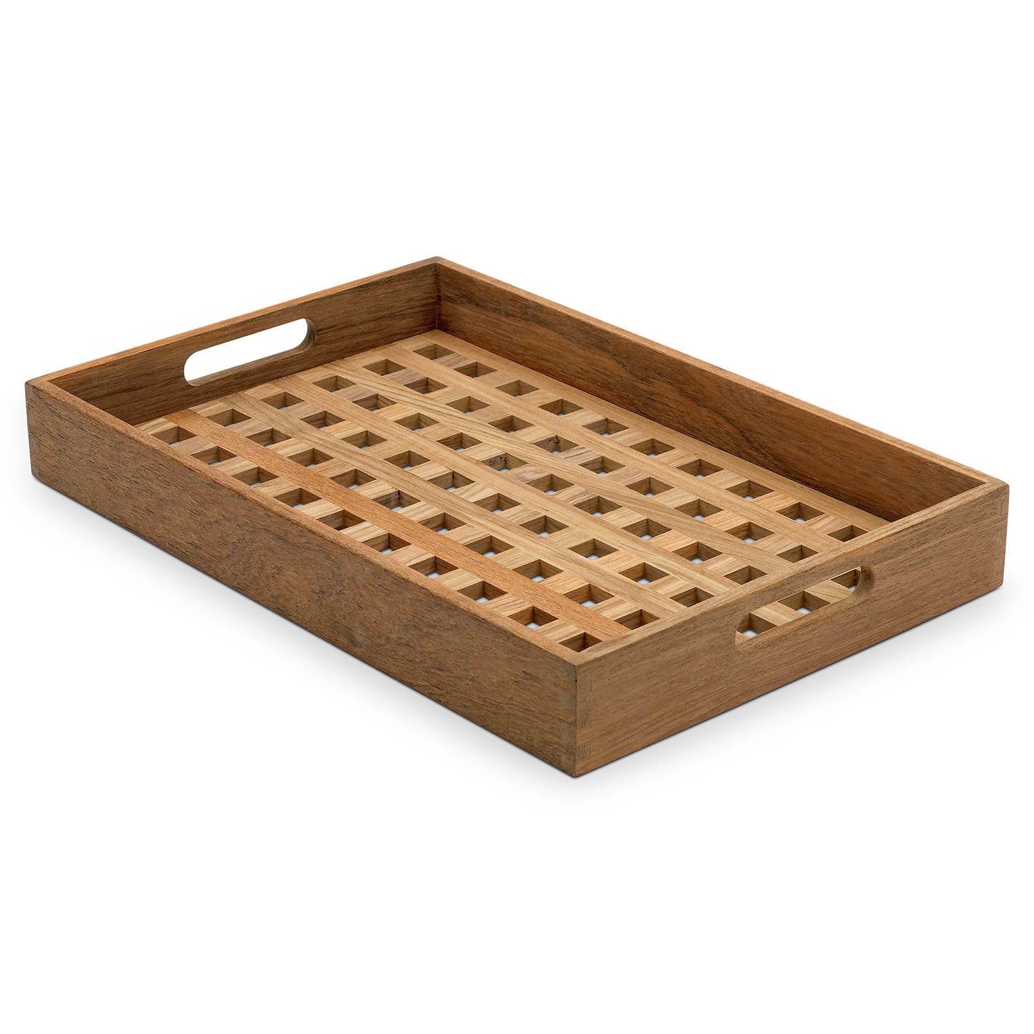 Fionia Tray 48X32 cm Teak