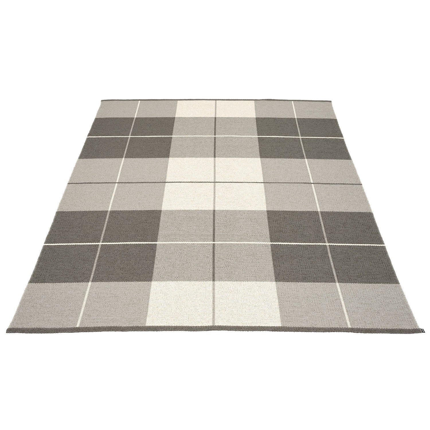 Pappelina, Ed matta 180x260 cm charcoal / warm grey / vanilla