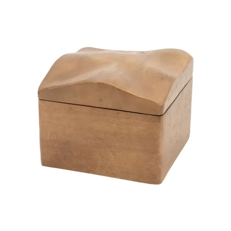 Hako small 15x15x12 cm Mangoträ Brun