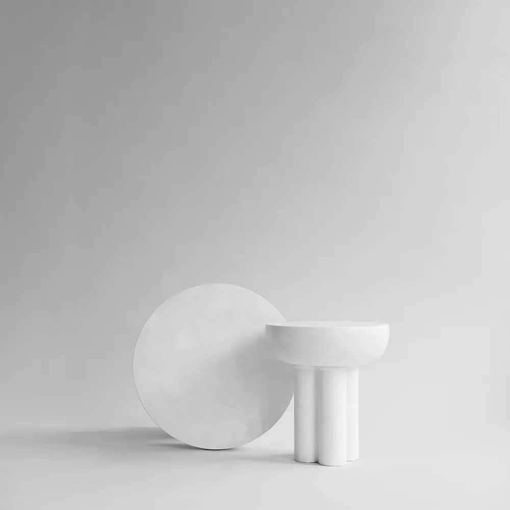Crown Soffbord lågt- Bone White