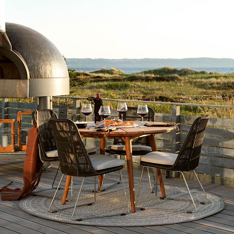 Tonar utomhusmatta 200  cm beige 