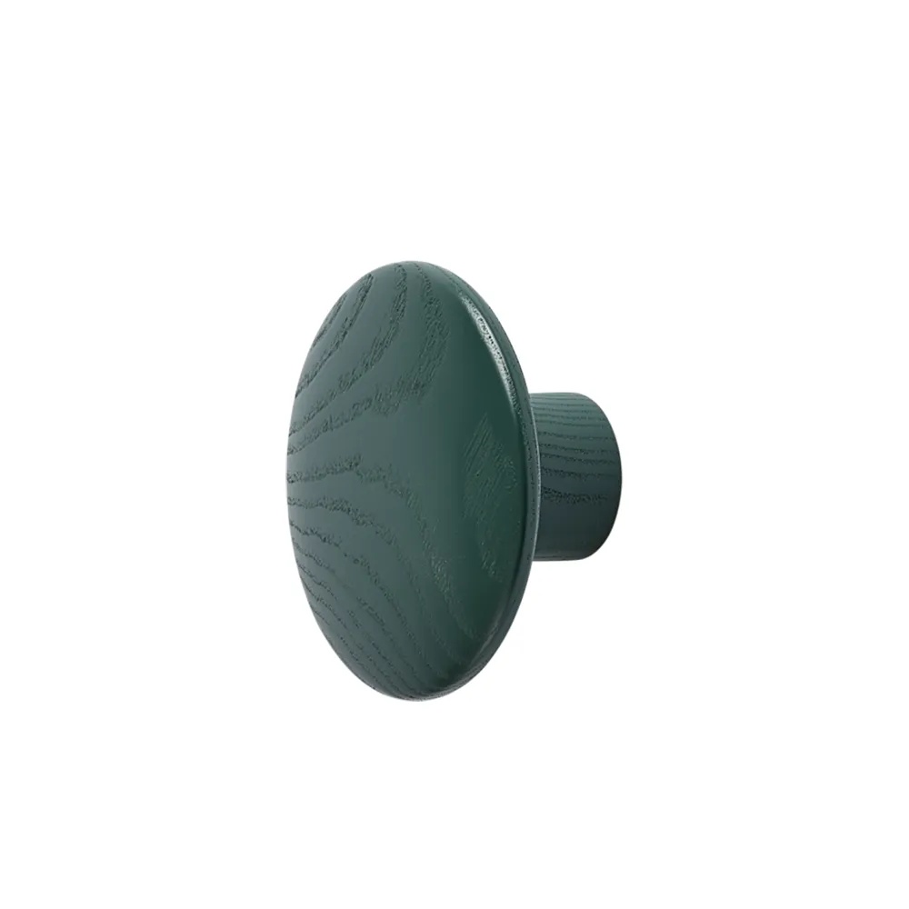 Dots Wood Ø9 cm - Dark Green