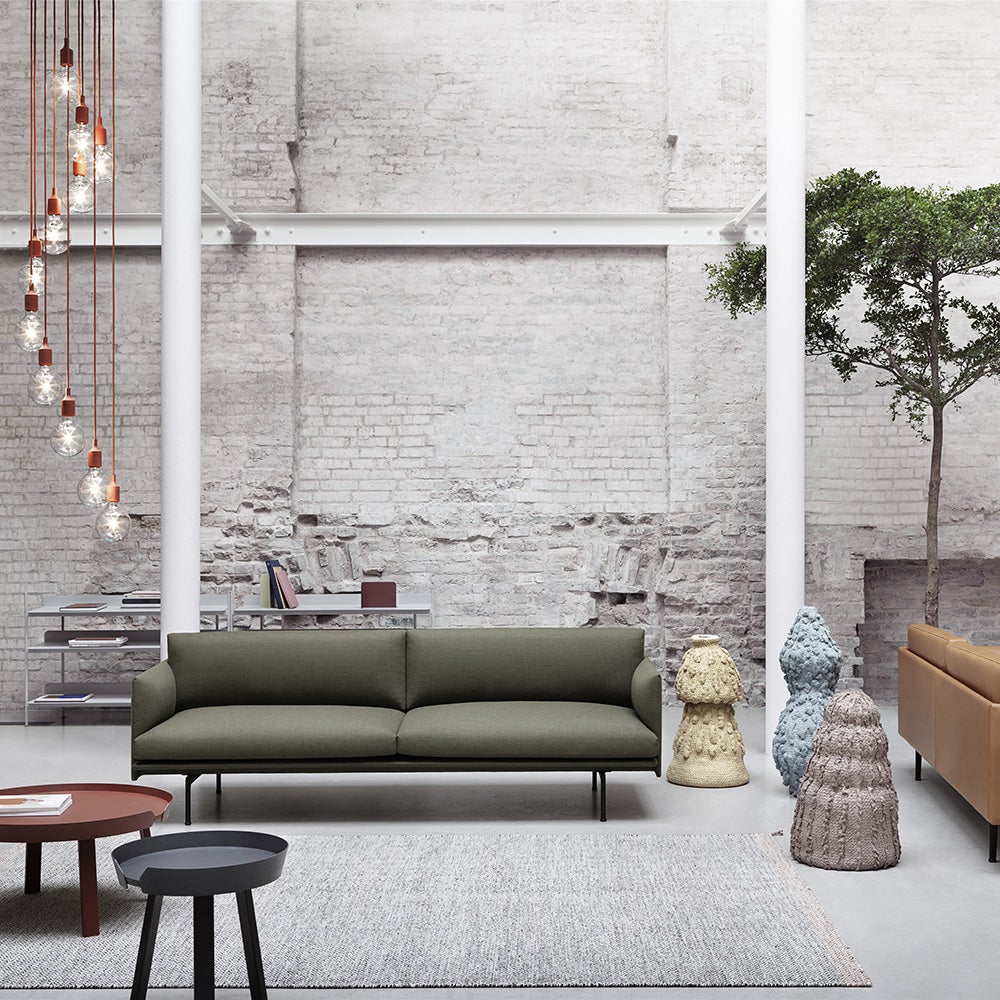 Around Soffbord Ø45 cm- Anthracite 