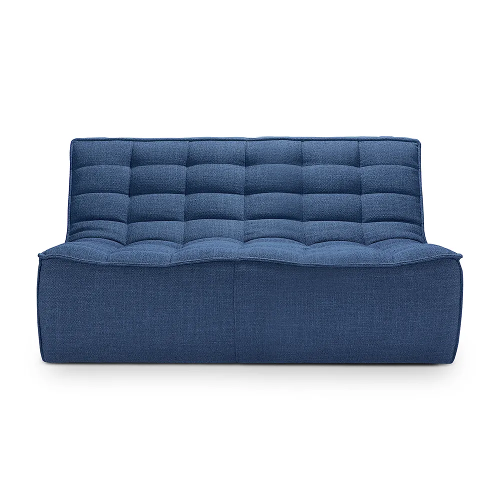 Ethnicraft, N701 2-sits soffa Blue