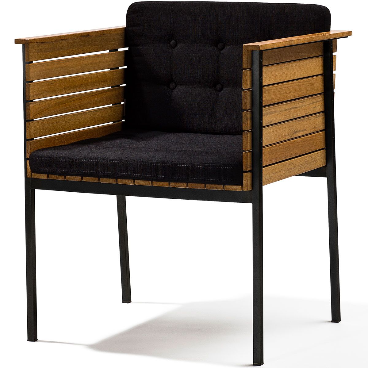 Häringe Karmstol Teak/Svart 