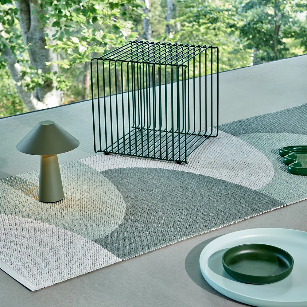 Hill matta Army/Misty Mint/Fossil Grey 70 x 90cm