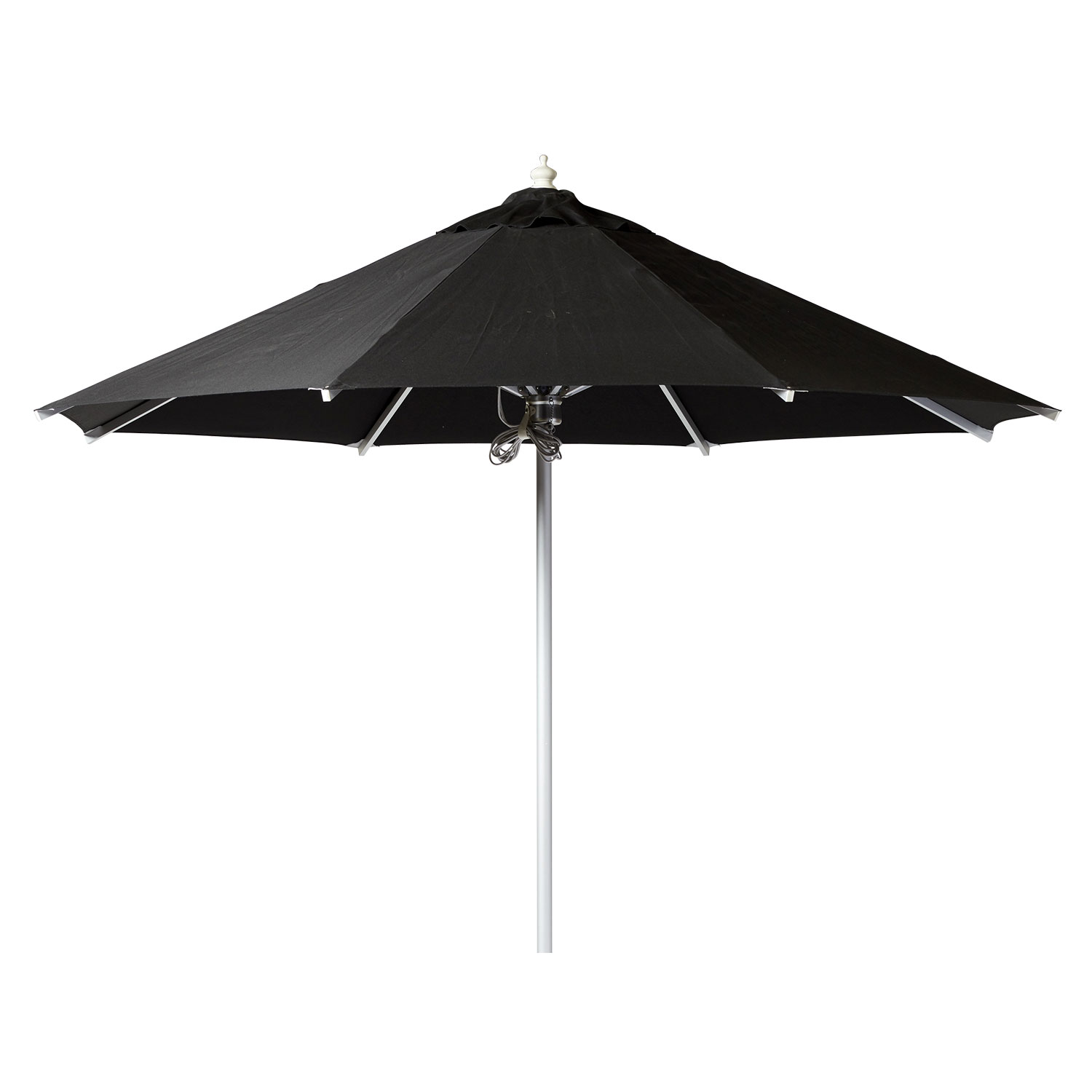 Cinas Antibes 330 cm parasoll svart