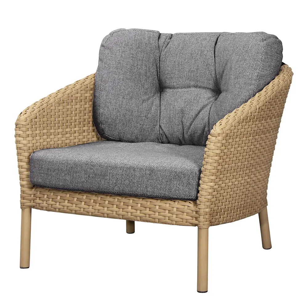 Cane-line, Ocean dynset till loungefåtölj Dark grey, Wove