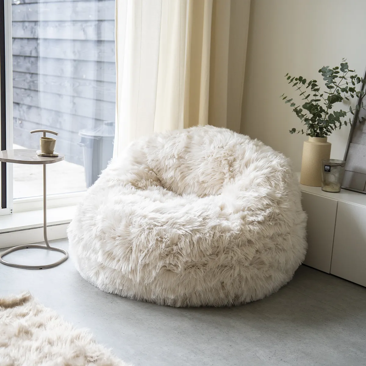 Uppblåsbar fåtölj Snuzzle Beige