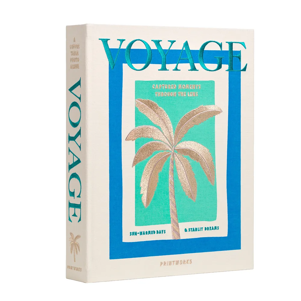 Broderat Fotoalbum - Voyage