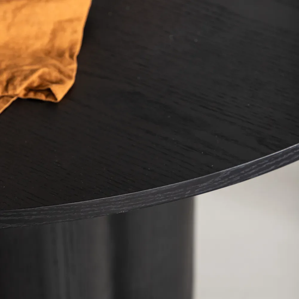 Olivia matbord 110 cm Svart