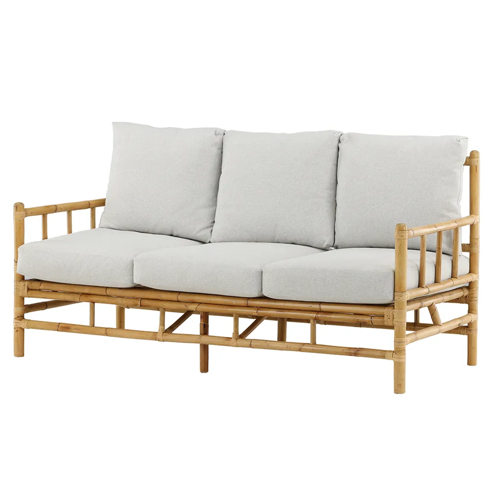Venture Design Cane 3-sits soffa Bambu