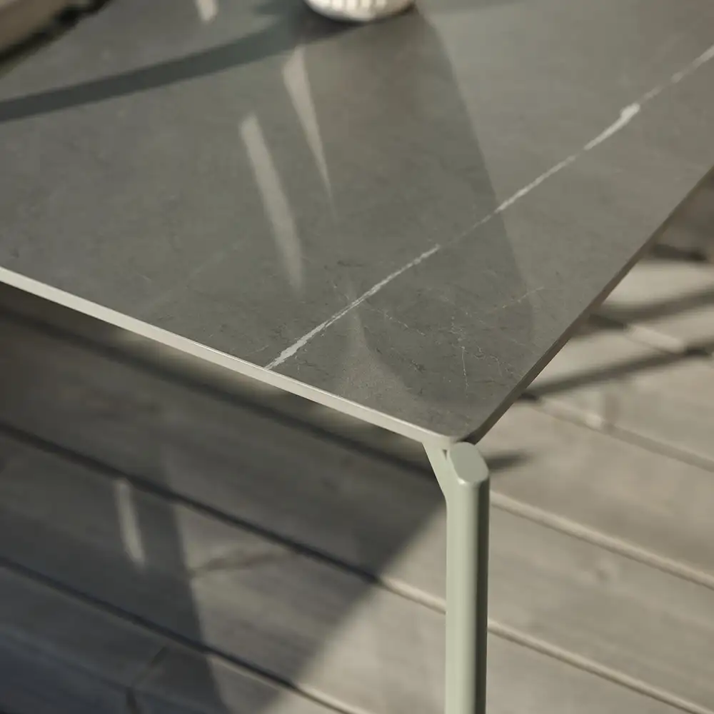 Hallavara  soffbord 162x112 cm grön 