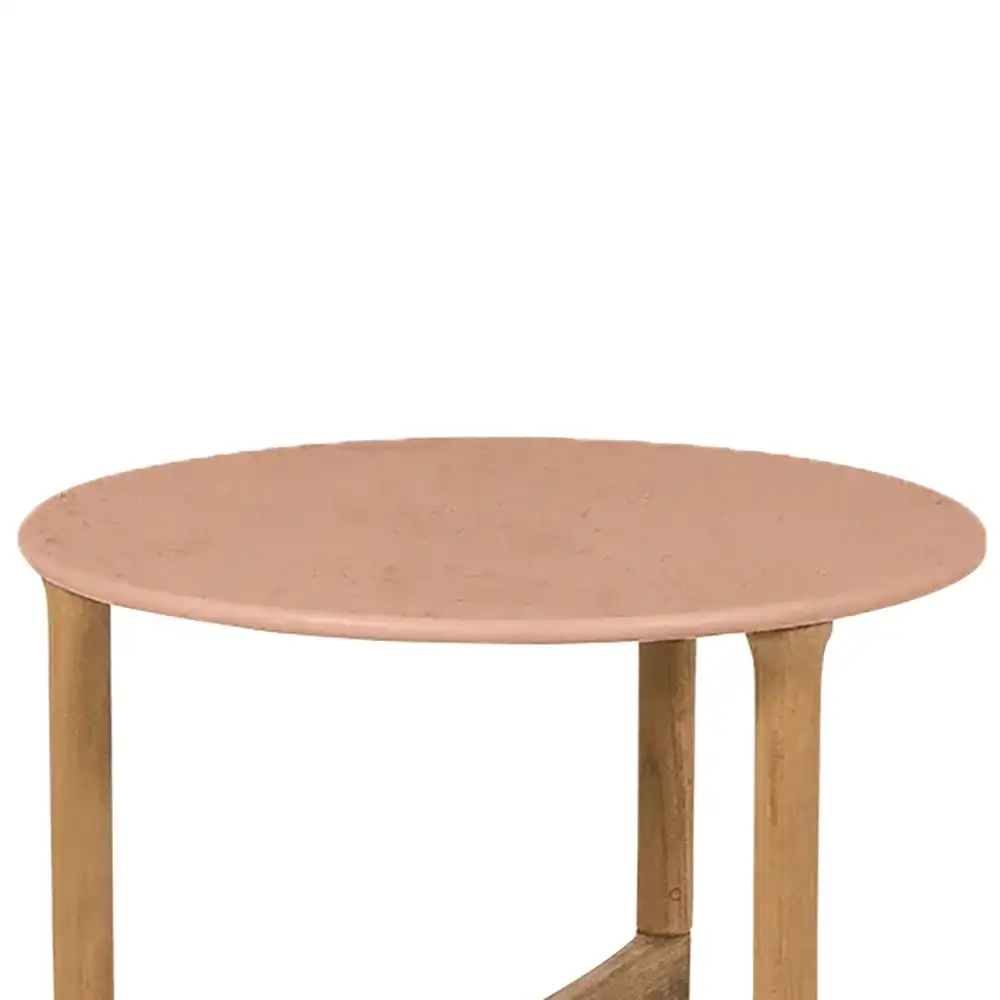 Bordsskiva dia. 90 cm Terracotta, keramik